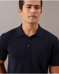 Calvin Klein - Supima Cotton Polo Sweater