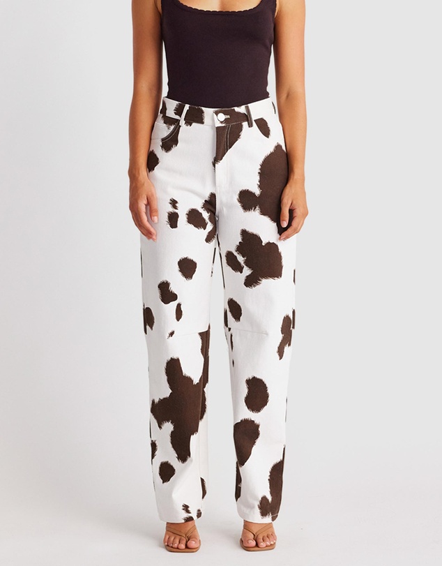 SNDYS - Becks Cowhide Jeans