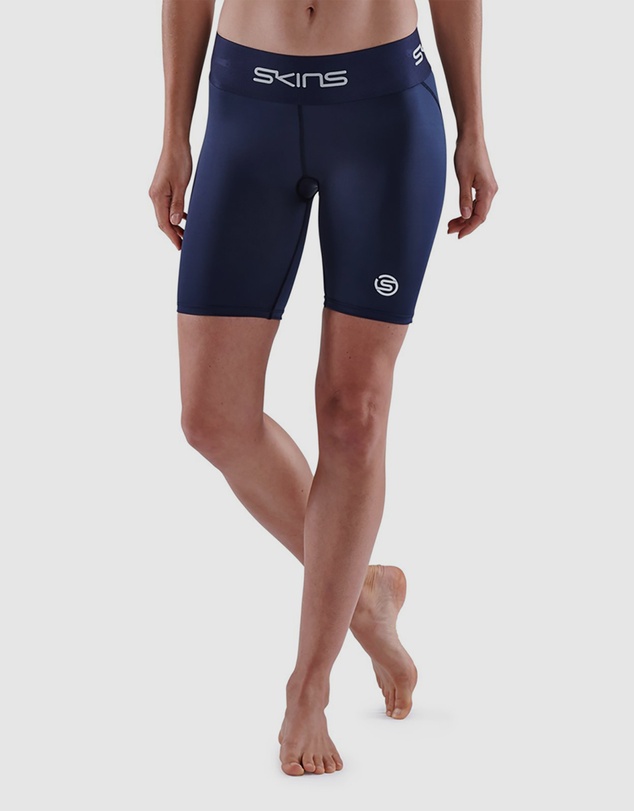 SKINS - SKINS Compression Women's Series-1 Active Half Tight Navy Blue