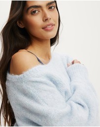 Cotton On Body - Fluffy Off The Shoulder Knit