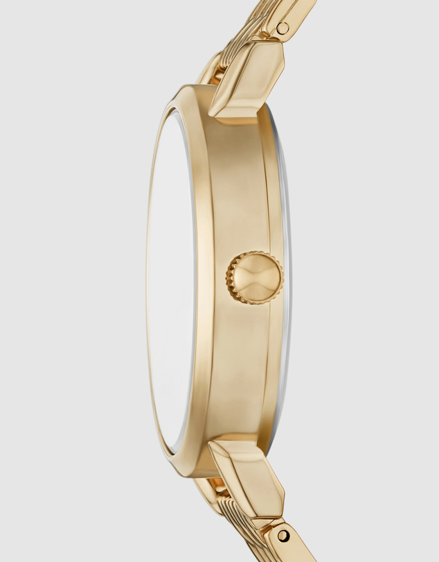 Skechers - Roman Dress Set Gold Tone Analogue Watch