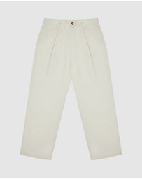 Malbon - Reverse Pleat Trousers