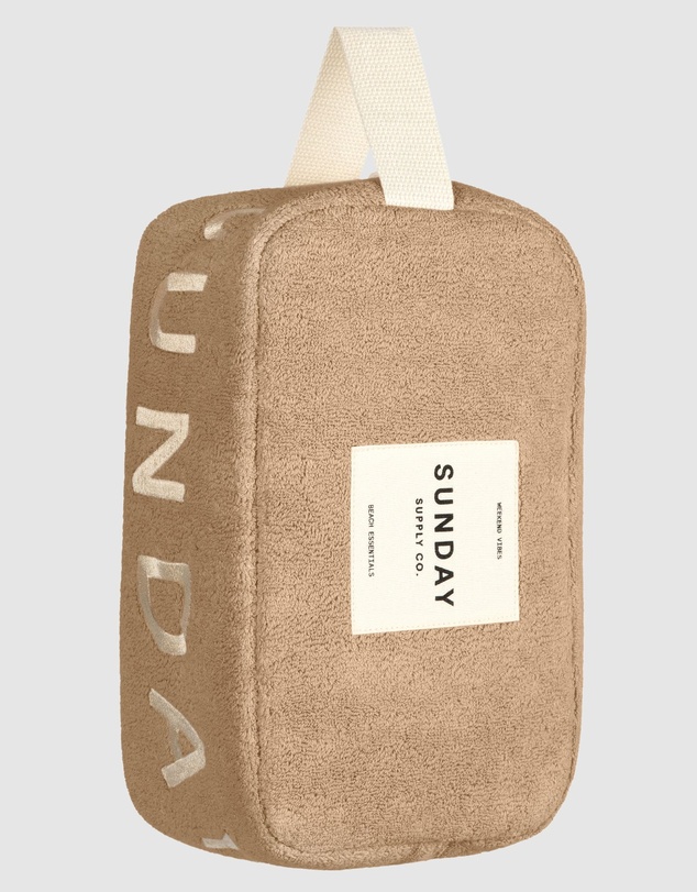 Sunday Supply Co - Husk Towelling Accessories Pouch