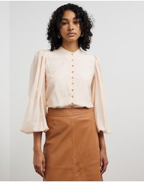 Sofia Irina - Balloon Sleeve Blouse