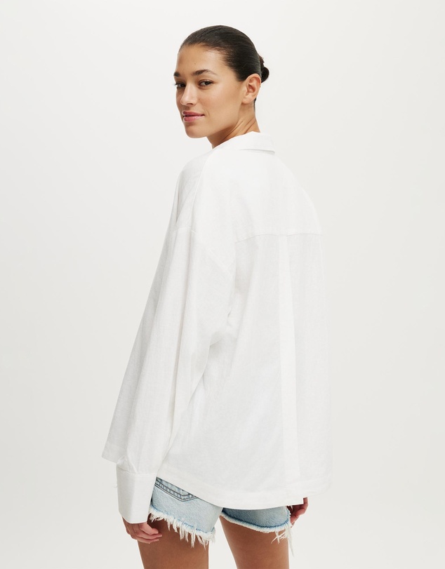 Cotton On - Haven Relaxed Long Sleeve Shirt
