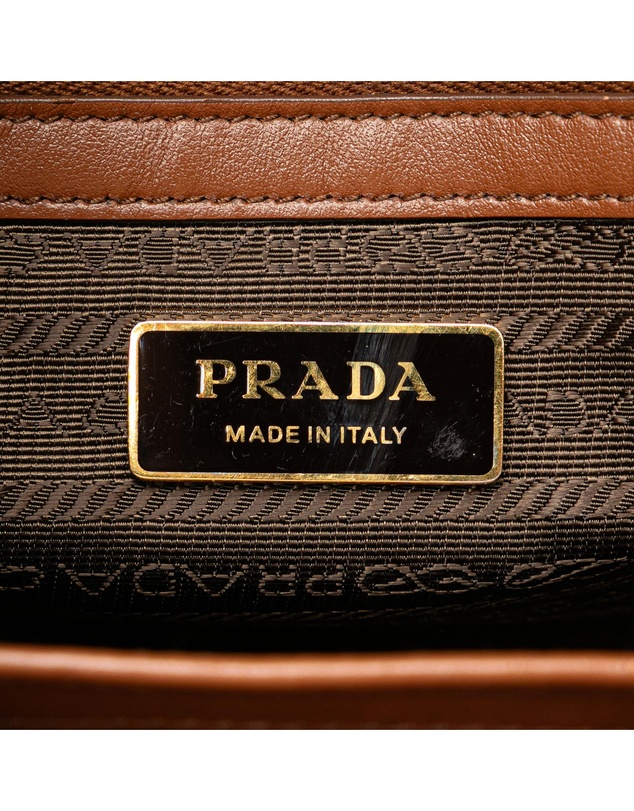 Pre-Loved by Azura Reborn - Pre-Loved prada Triangle Jacquard Tote