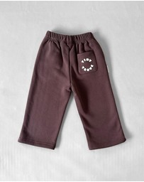 Tiny Trove - Sporty Puff Print Cotton Hoodie Tracksuit Set - Babies-Kids