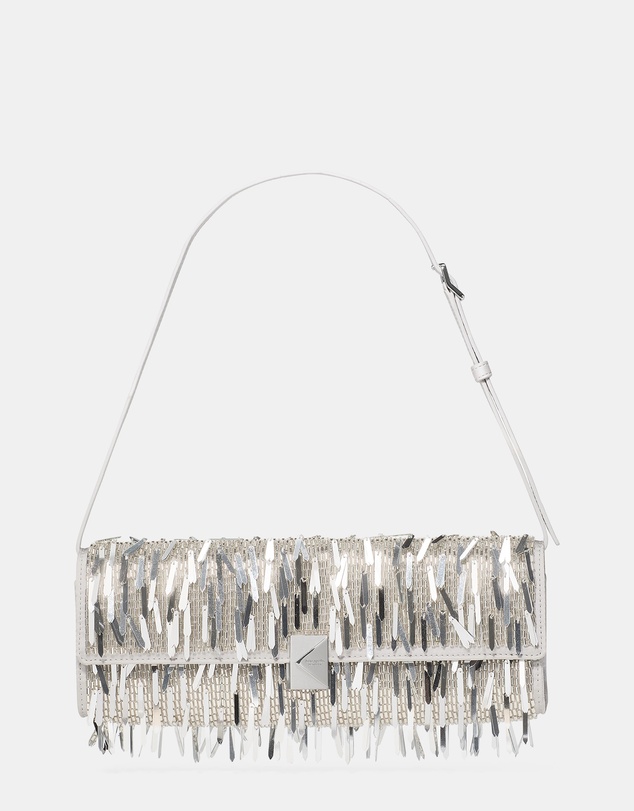 Kate Spade - Deco Sequined Fringe Soft Mini Shoulder Bag