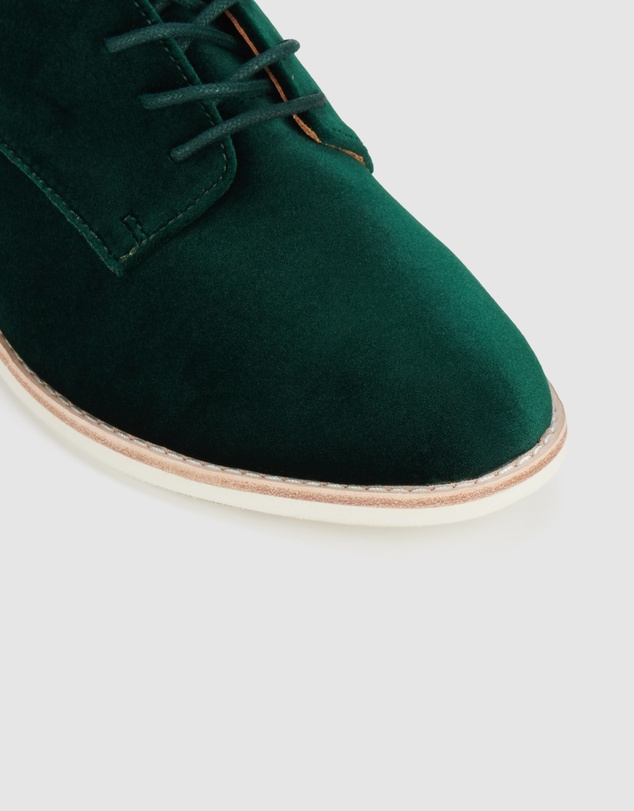 Rollie - Derby Velvet Shoe