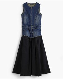Desigual - Denim Combined Dress
