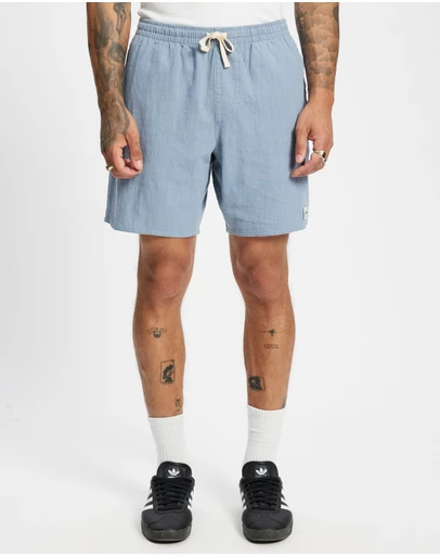 Rhythm - Textured Linen Jam Shorts
