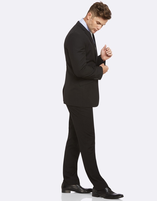 Kelly Country - Livorno Essential Slim Fit Black Suit