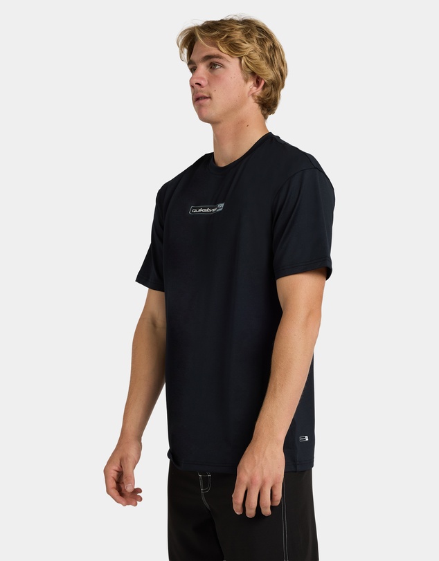 Quiksilver - Mens Omni Bar Short Sleeve Rashguard