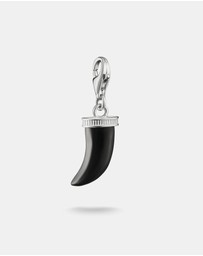 THOMAS SABO - THOMAS SABO Original Charm Tooth Obsidian