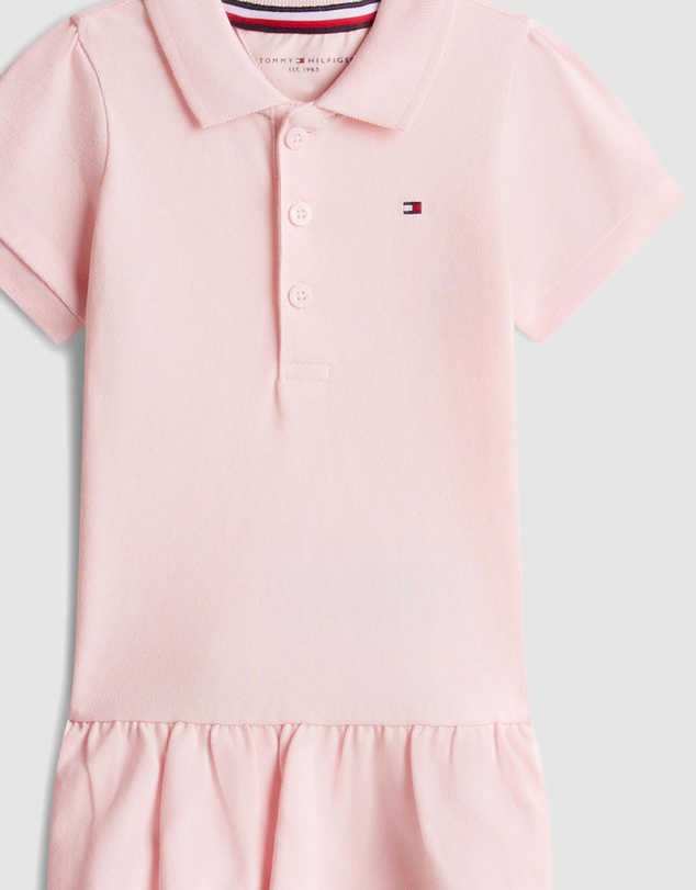 Tommy Hilfiger - Essential Pique SS Polo Dress - Babies
