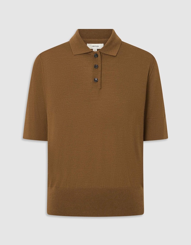 Oroton - Knit Polo Top