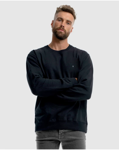 Xander - Monaco Embroidery Crewneck