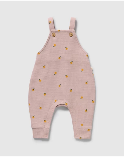 Wilson & Frenchy - Organic Waffle Overalls - Babies