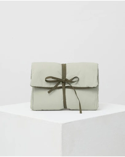 Phile - Plush Change Mat Wrap - Eucalyptus Green