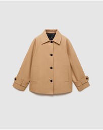 M.N.G - Oversized Parka With Epaulettes