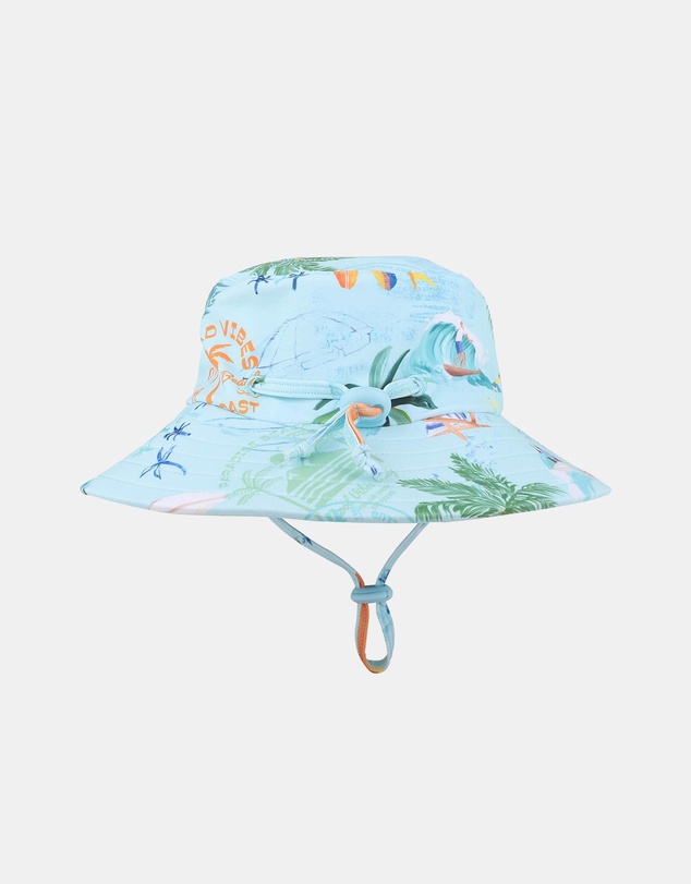 Minihaha - Bodhi Print Swim Sunhat - Kids