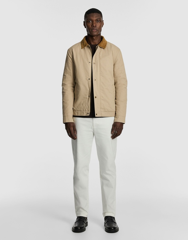 yd. - Fraser Contrast Collar Jacket