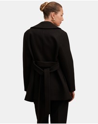 Forever New - Sabrina Short Wrap Coat