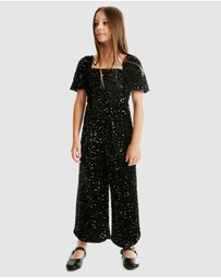 Bardot Junior - Dion Sequin Jumpsuit - Kids-Teens