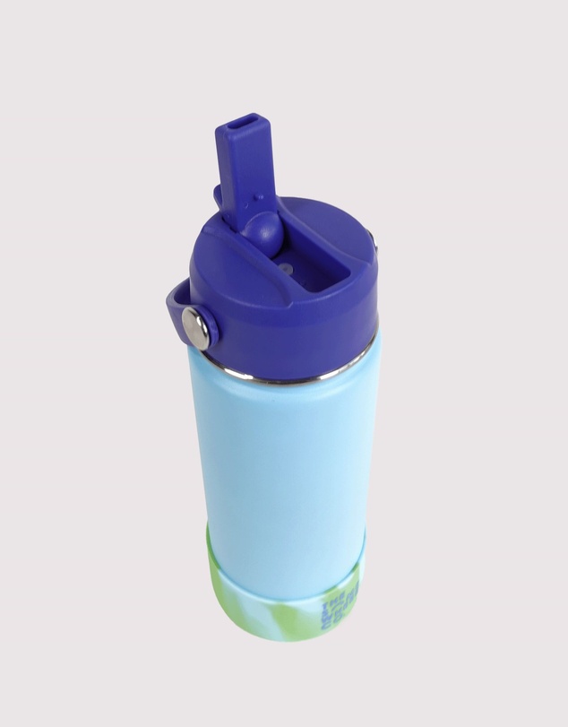 The Somewhere Co - Dusty Blue Swirl Bottle 500ml