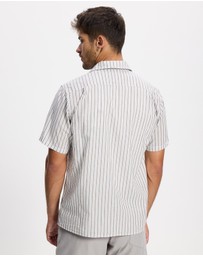 Rhythm - Seersucker Stripe SS Shirt