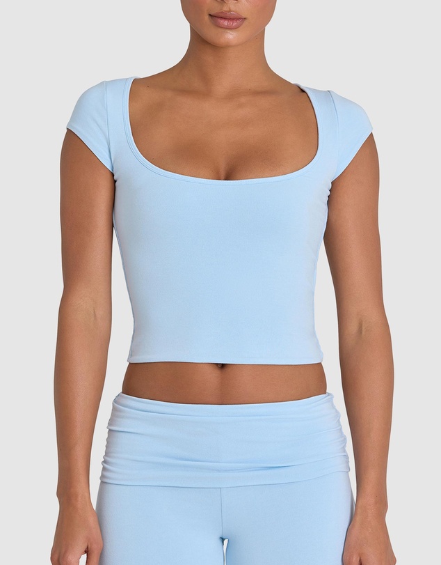 BO+TEE - Buttercloud Crop Top