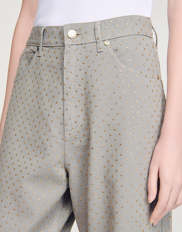 Sandro - Golden Jeans