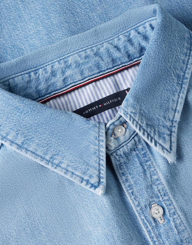 Tommy Hilfiger - Relaxed Fit Faded Denim Shirt
