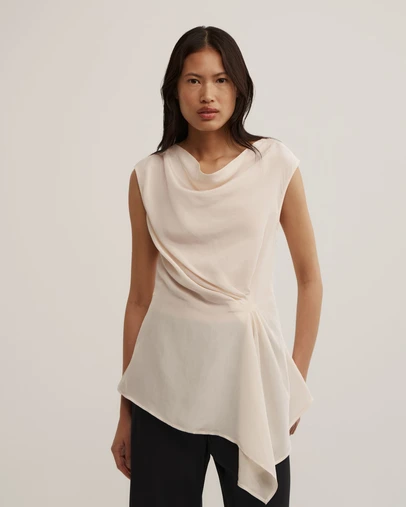 Witchery - Tuck Drape Shirt