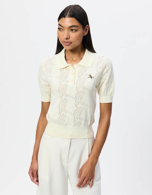 Walker Golf Things - Pointelle Knitted Polo