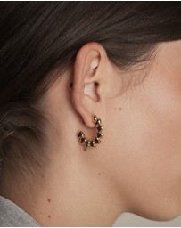 MIMCO - Fated Heart Hoop Earrings