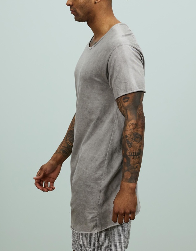 Surrounded By Ghosts - The Coltan Cotton Asymmetrical Tail T-Shirt
