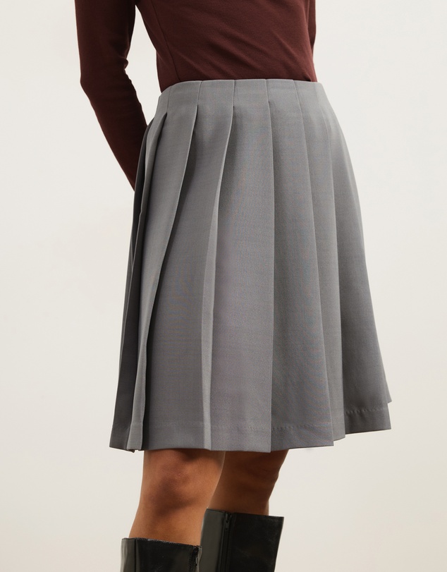 Atmos&Here - Elspeth Pleated Knee Length Skirt