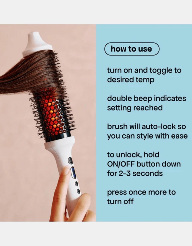 Bondi Boost - Infrared Thermal Bounce Brush Long Barrel