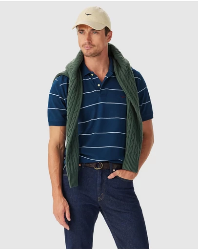 R.M.Williams - Albany Stripe Polo