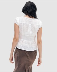 BDG By Urban Outfitters - BDG Robyn Ruffle Blouse