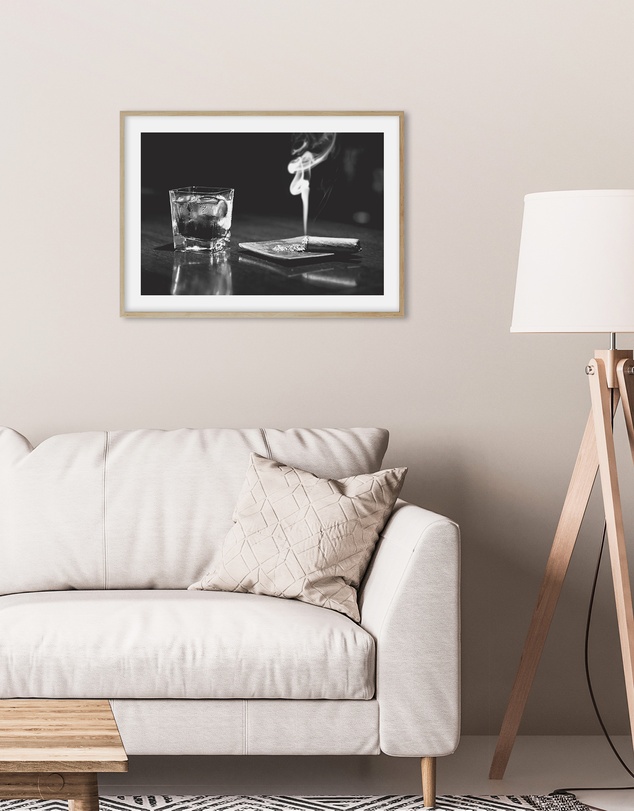 Olive et Oriel - Whisky & Cigars Art Print