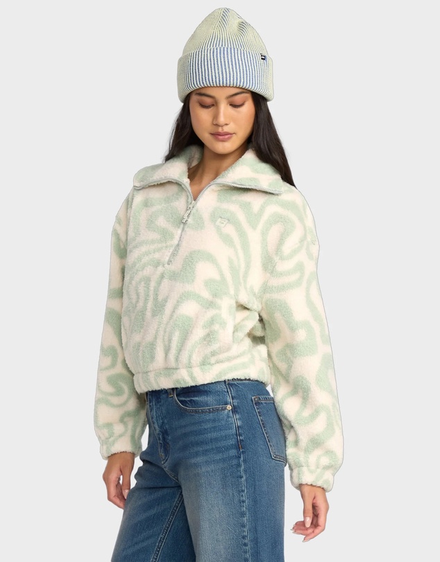 Billabong - Womens Barra Half Zip Pullover