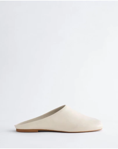 & Other Stories - Leather Slip-On Mules