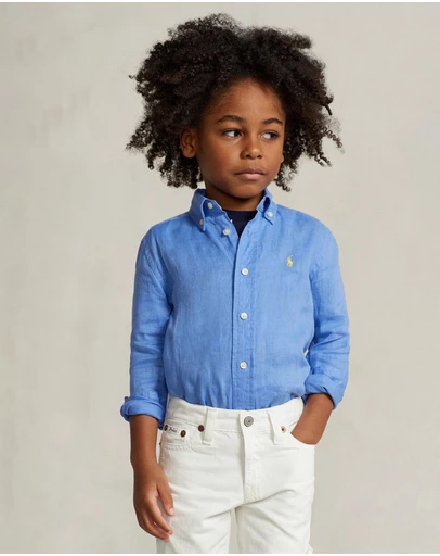 Polo Ralph Lauren - Linen Shirt - Kids - ICONIC EXCLUSIVE