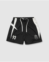 Represent - Star Football Panelled Shorts