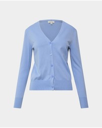 Forcast - Nicolette V-Neck Knit Cardigan
