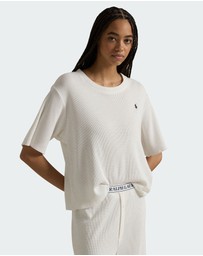 Polo Ralph Lauren - Club Waffle Short Sleeve Cotton Pyjama Set