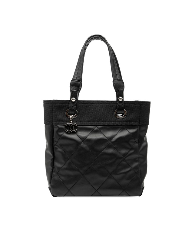 Pre-Loved by Azura Reborn - Pre-Loved Small Quilted Coated Canvas Paris Biarritz Tote