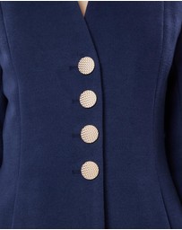 Pink Ruby - Touch of Class Pea Coats